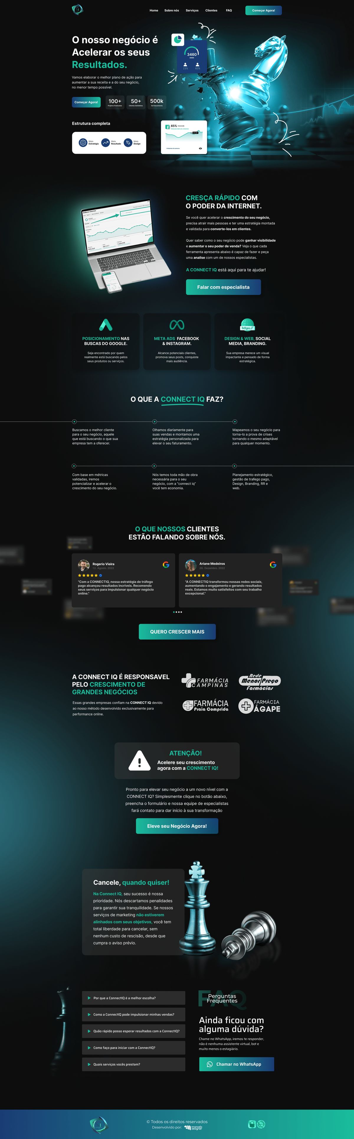 Landing page exemplo 3